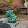 Tượng Rồng Đá Phong Thủy Thạch Anh Aven Xanh 13 rong d 8