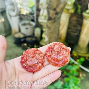 Phật di lặc đá ngọc huyết