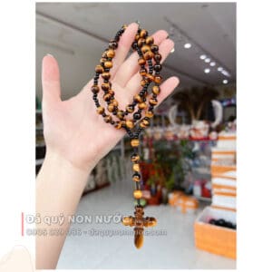 Chuỗi mân côi đá mắt hổ