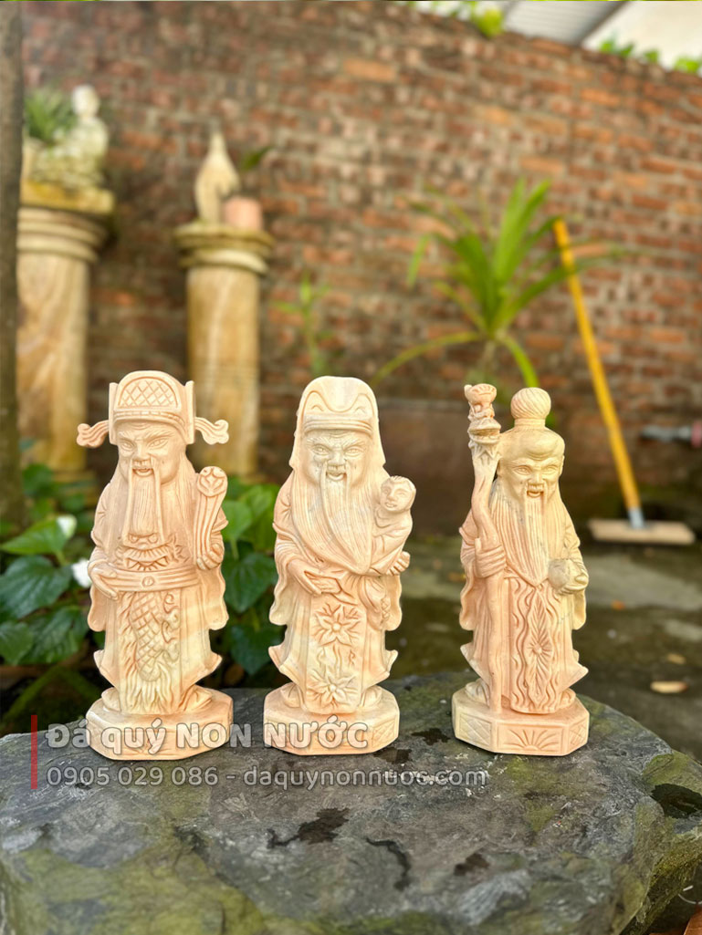 Tượng đá Phúc Lộc Thọ