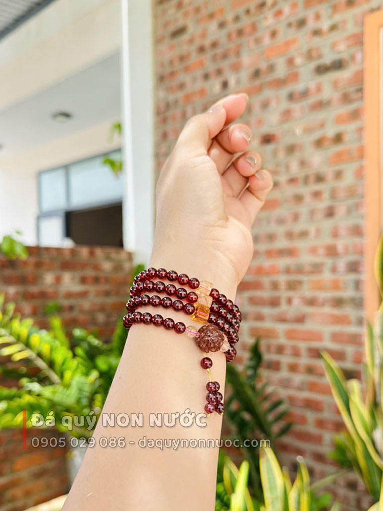 Chuỗi Garnet 108 Hạt 4 garnet4