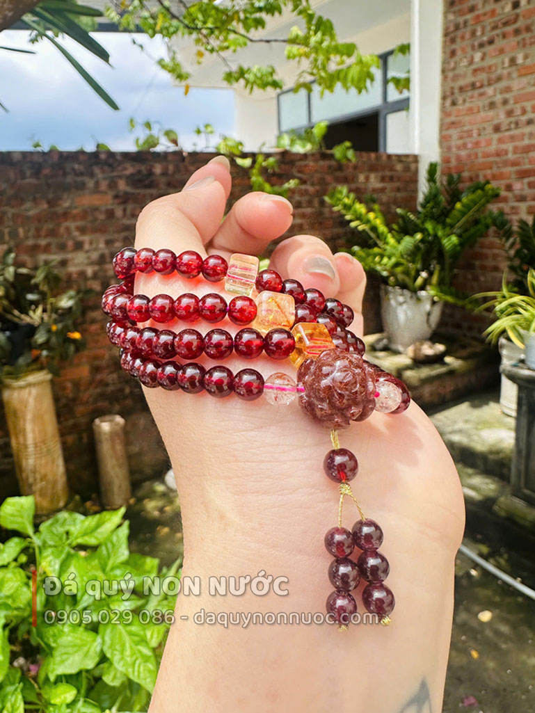 Chuỗi Garnet 108 Hạt 3 garnet5