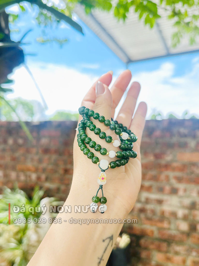 Chuỗi Bình An Ngọc Bích 108 Hạt 4 ngoc bich 3