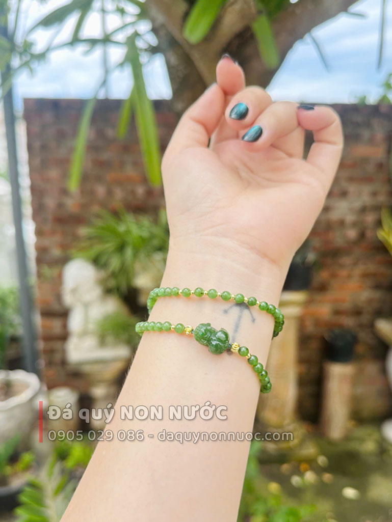 Vòng tay tỳ hưu Ngọc Bích 4 vong tay ty huu 2