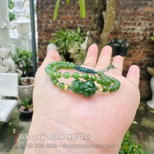 Vòng tay tỳ hưu Ngọc Bích